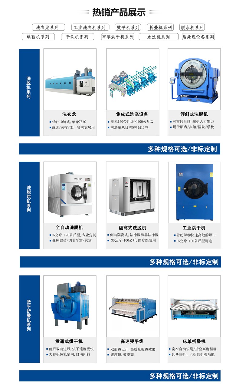廣屹智能洗脫設備系列